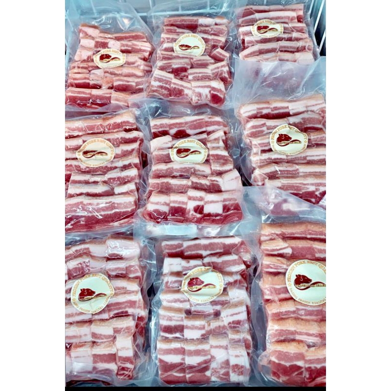 

SAMCAN POTONG KECIL / DADU - PORK BELLY SKIN ON