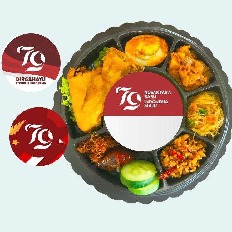 

READY STOK] STICKER 17 AGUSTUS / TOPLES - 7CM ISI 24 PCS