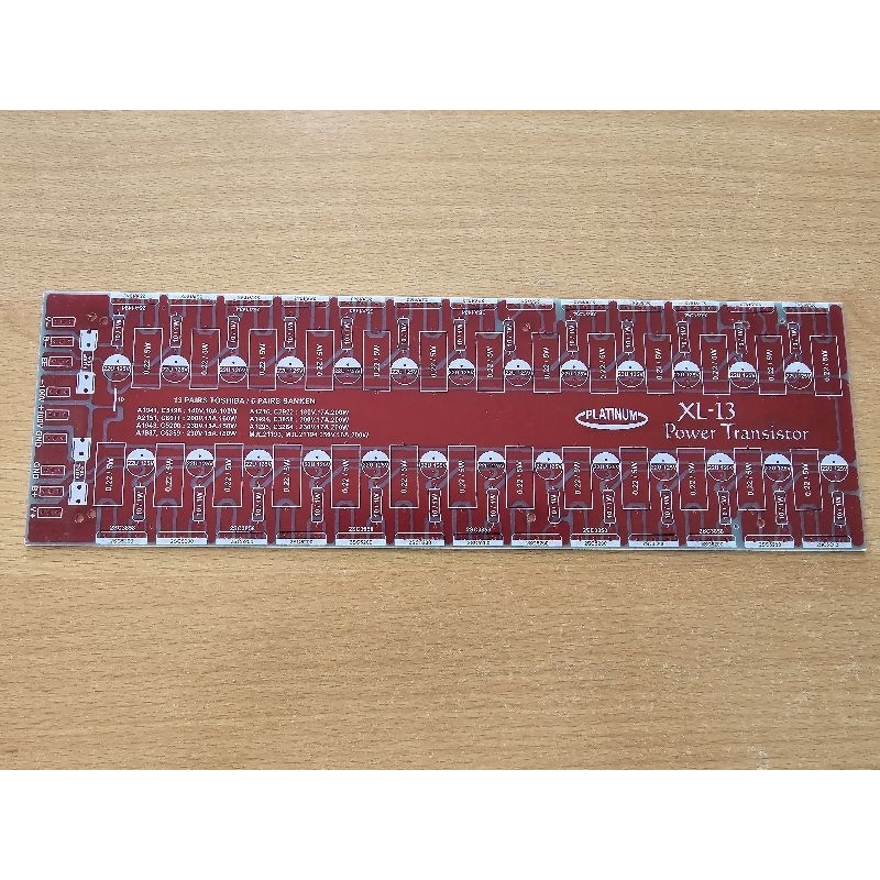 PCB POWER TRANSISTOR XL-13 XL13 STEREO 13SET TR FINAL
