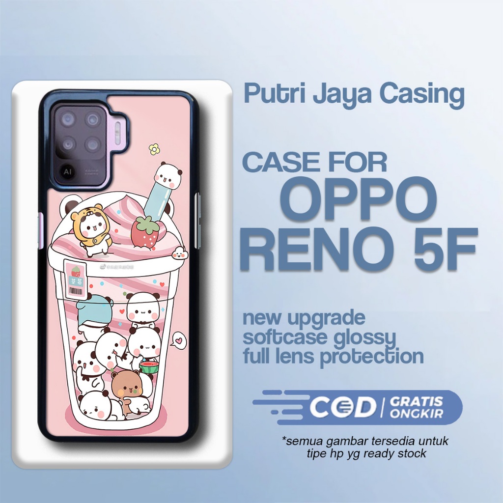 Case Oppo Reno 5F Terbaru - Oppo Reno 5F - Motif Cute bb - Bahan Hardcase Softcase Premium Glossy - 