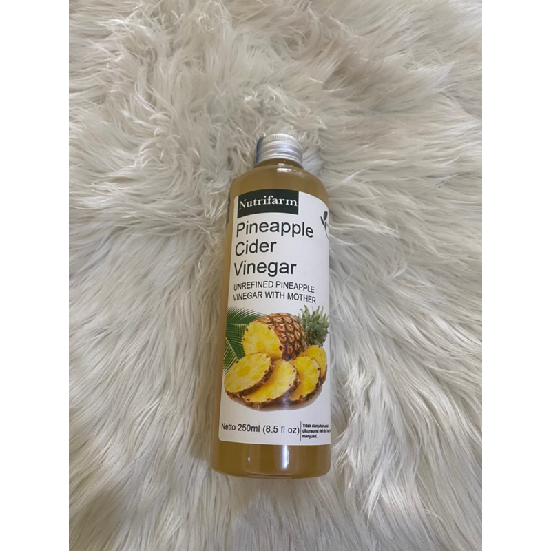 

cuka nanas nutrifarm 250 ml / pineapple cider vinegar / cuka nanas
