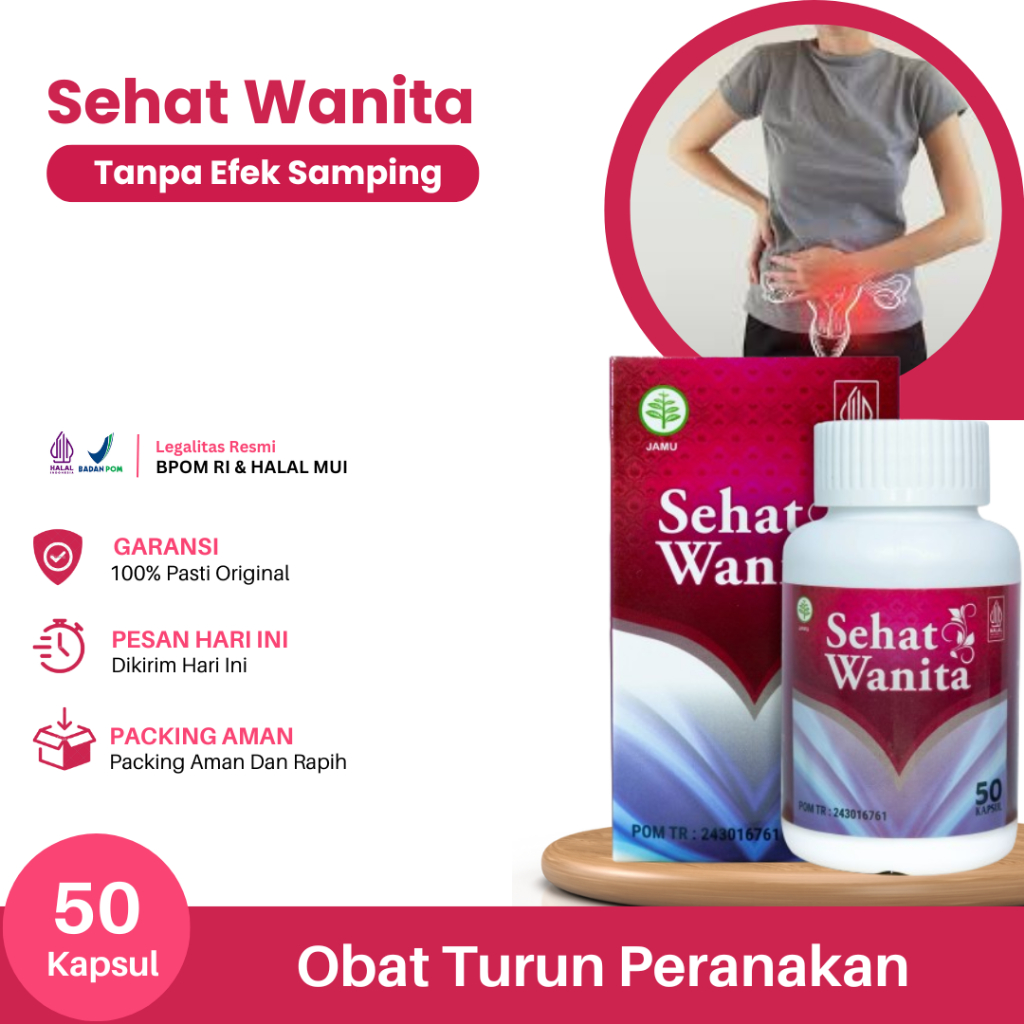 Obat Turun Peranakan, Rahim Turun, Rahim Menonjol Ke Bawah, Turun Berok Wanita, Turun Peranakan Wani