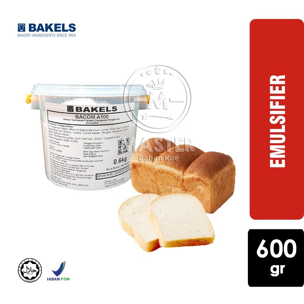 

Pelembut Roti PARFAIT GEL BAKELS BACOM A100 Crumb Softener Emulsifier [PAIL 600gr]