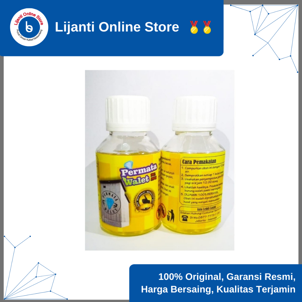Obat Pembasmi Hama Walet Cap Permata Walet/Obat Pembasmi Hama Serangga