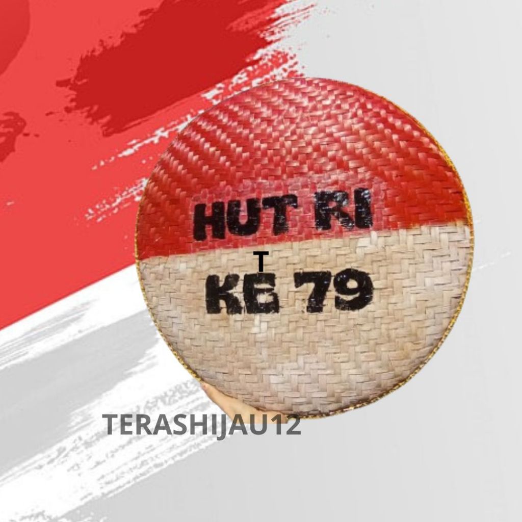 Tampah bambu jumbo - tampah lukis - tampah hutri