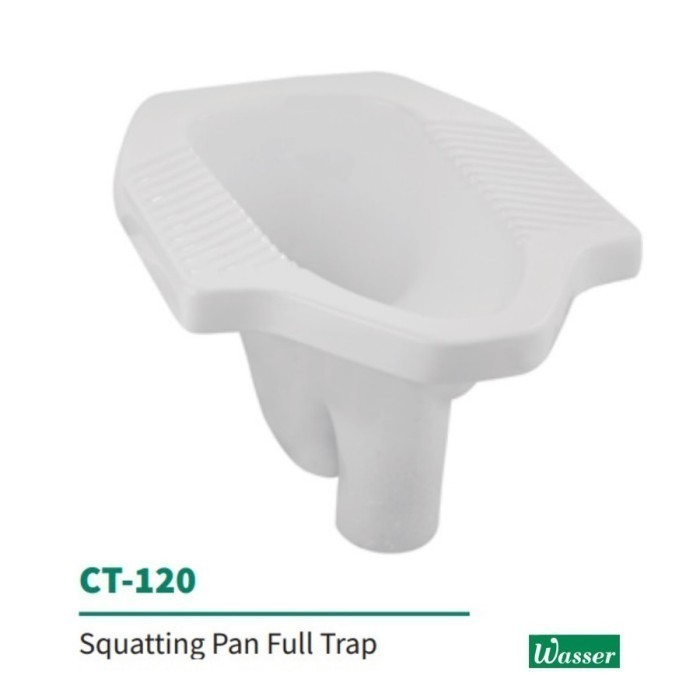 TERLARIS WASSER CLOSET JONGKOK CT 120 KLOSET JONGKOK