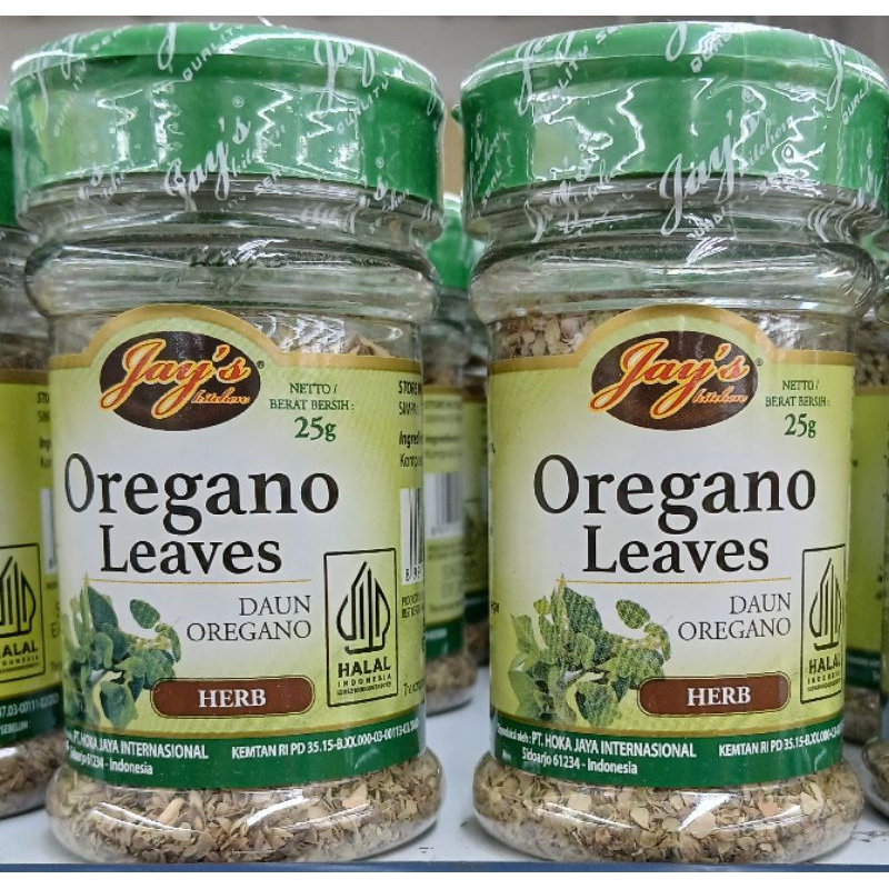 

Jay's Oregano Leaves Daun Oregano 25g - HM