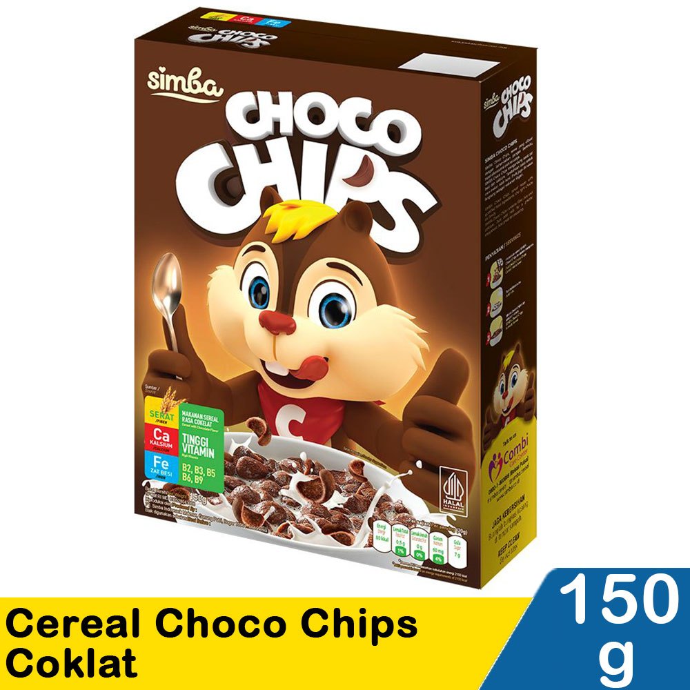 

simba choco chips 150gr