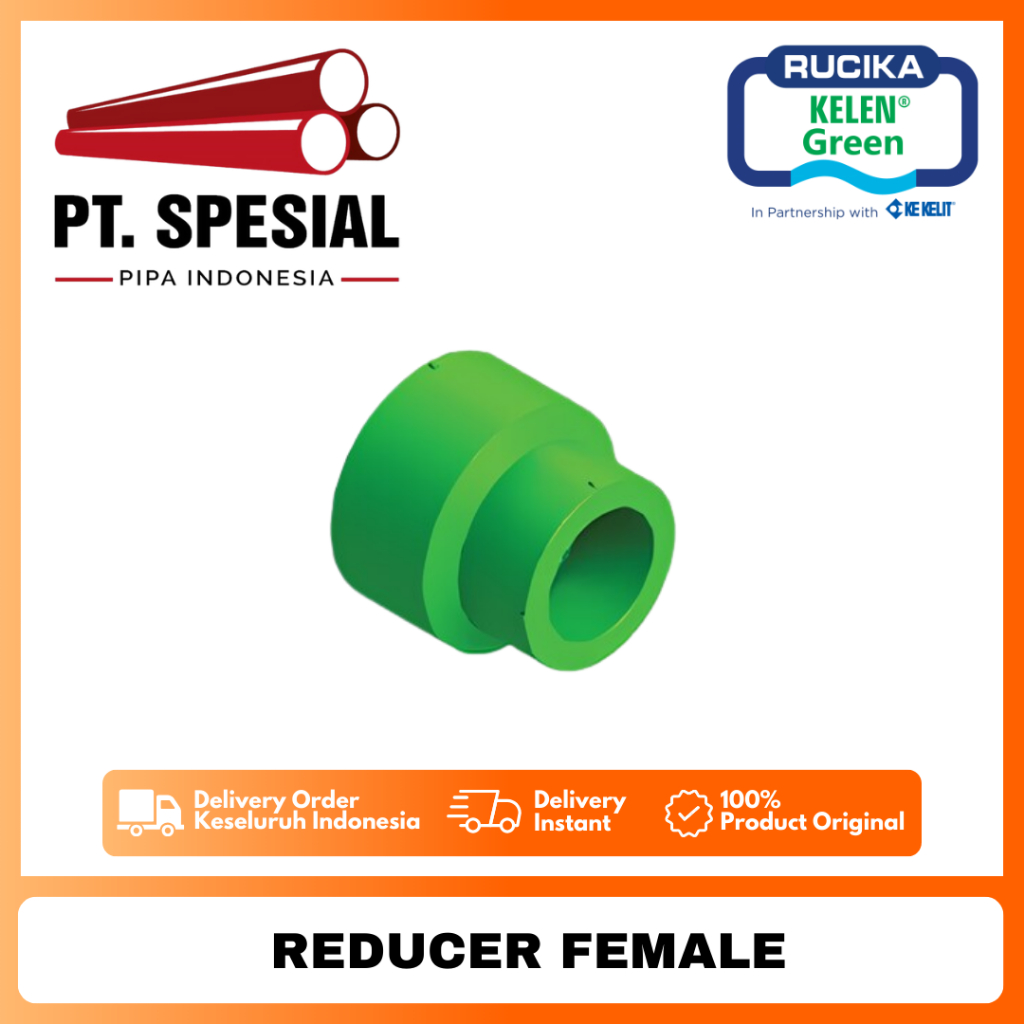 Vlok Sock PPR Rucika / Reduced Sock PPR Rucika / Reducer Sok PPR Rucika - 10