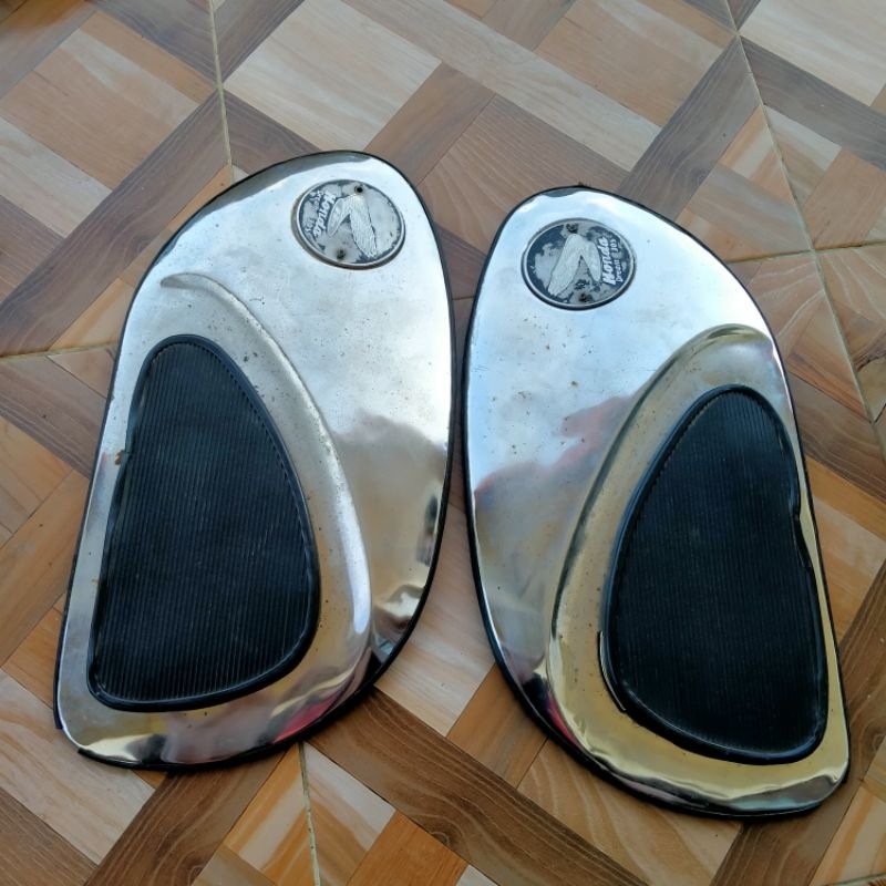 Cover tangki cb dream 305 gembreng panel chrome pernekel pernikel