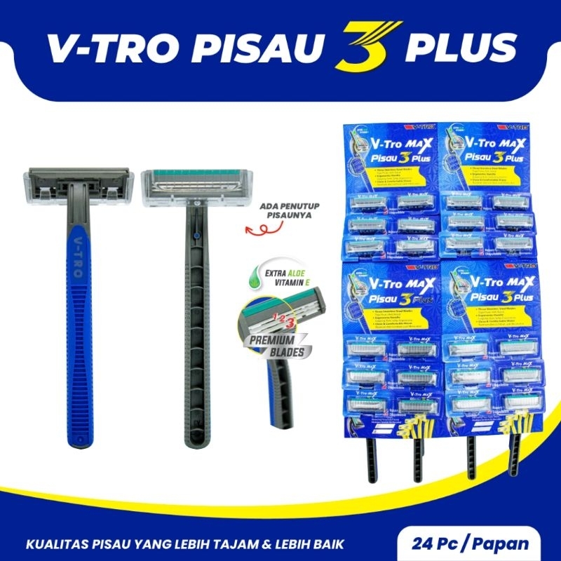 Alat cukur kumis mbro kuning,alat cukur jenggot razor V-Tro Max 3,vortex biru, Goliath power 2, Mist