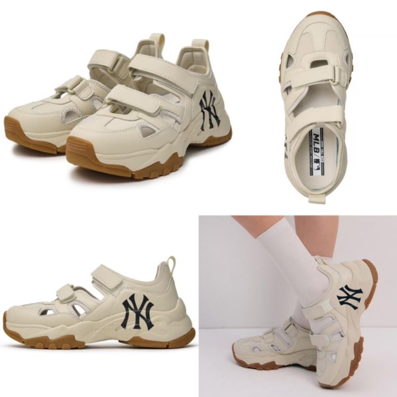 sepatu wanita MLB chunky yankees