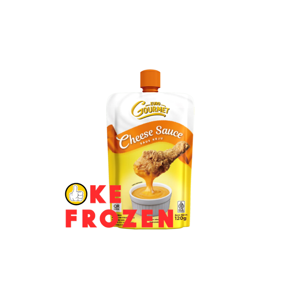 

EURO GOURMET CHEESE SAUCE 120GR/ SAUS KEJU