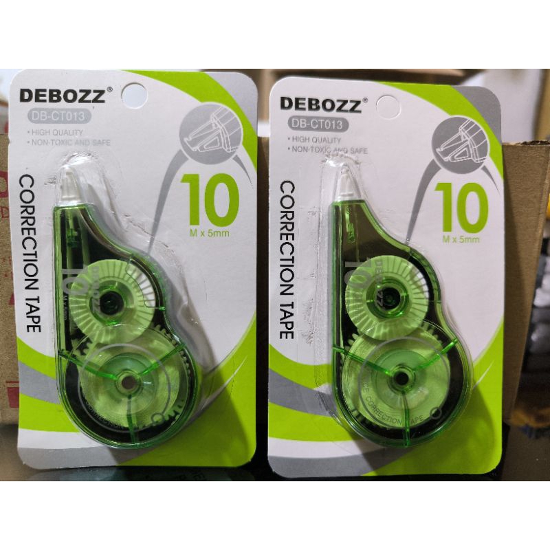 

Correction Tape DEBOZZ CT013/Tip ex kertas DEBOZZ 10meter per pcs