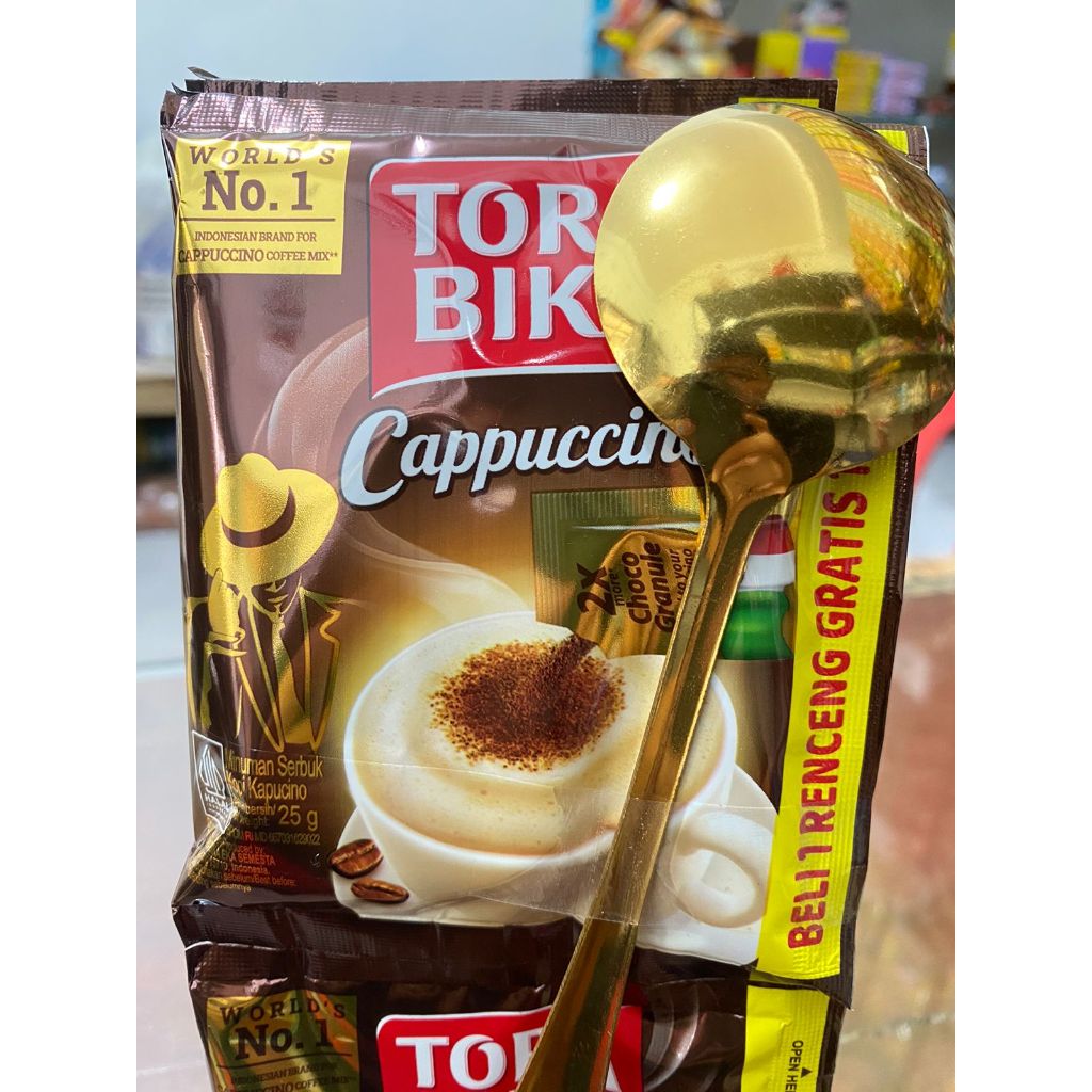 

Torabika Cappuccino GRATIS Sendok 1 Renceng 10 Sachet @25gram