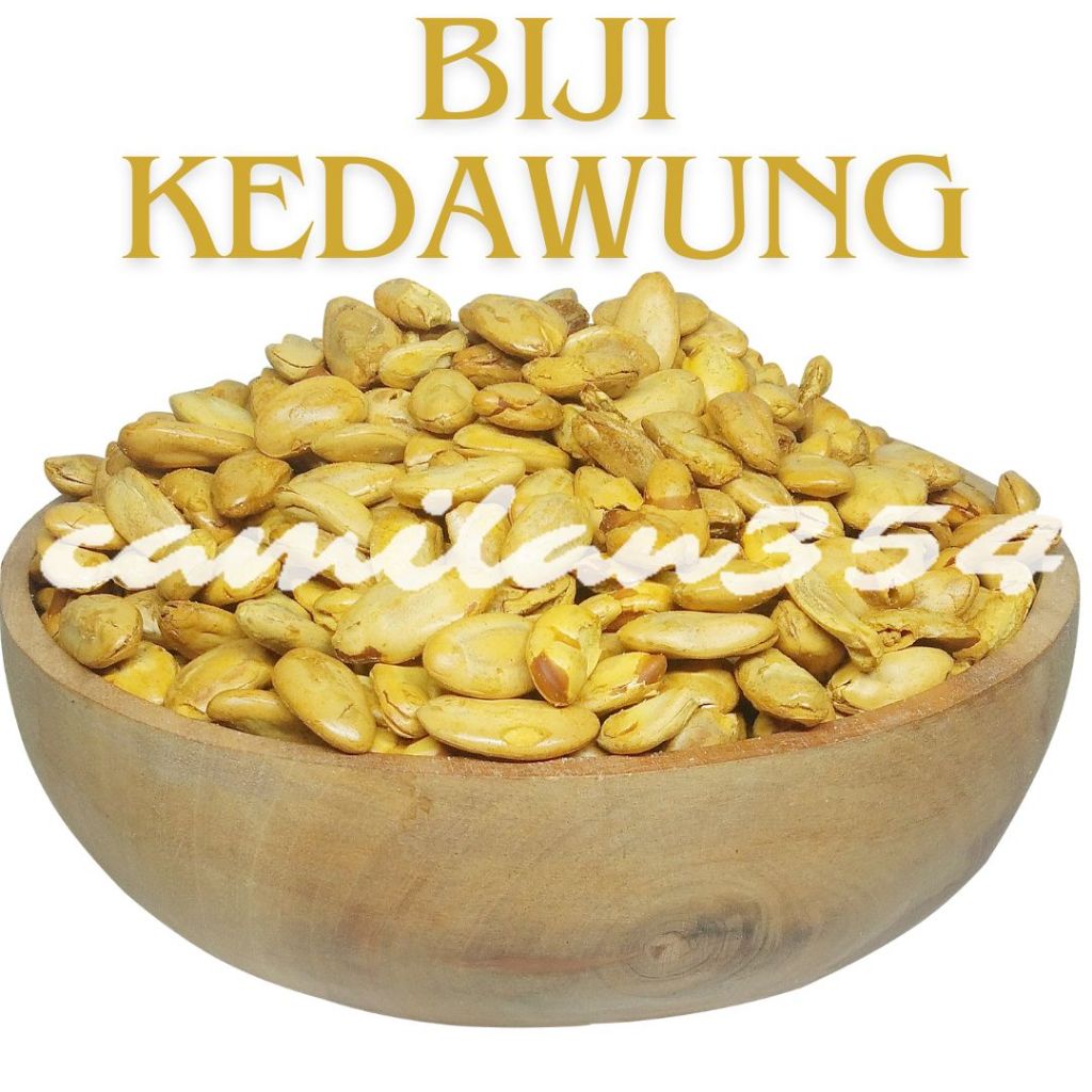 

[TERLARIS] Biji Kedawung Matang Siap Makan - 1kg / Biji Sengon Mindhik Sengon / Snack Herbal