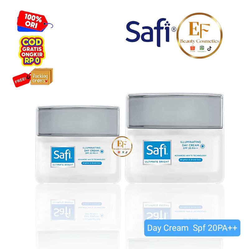 SAFI Ultimate Bright illuminating Day Cream SPF 20 PA++ - Krim Siang 100% ORIGINAL