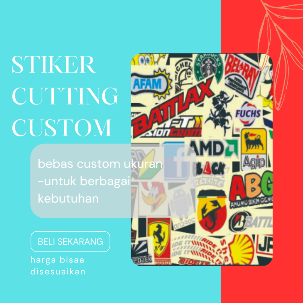 

Sticker Custom Cutting Untuk Berbagai Media Gambar