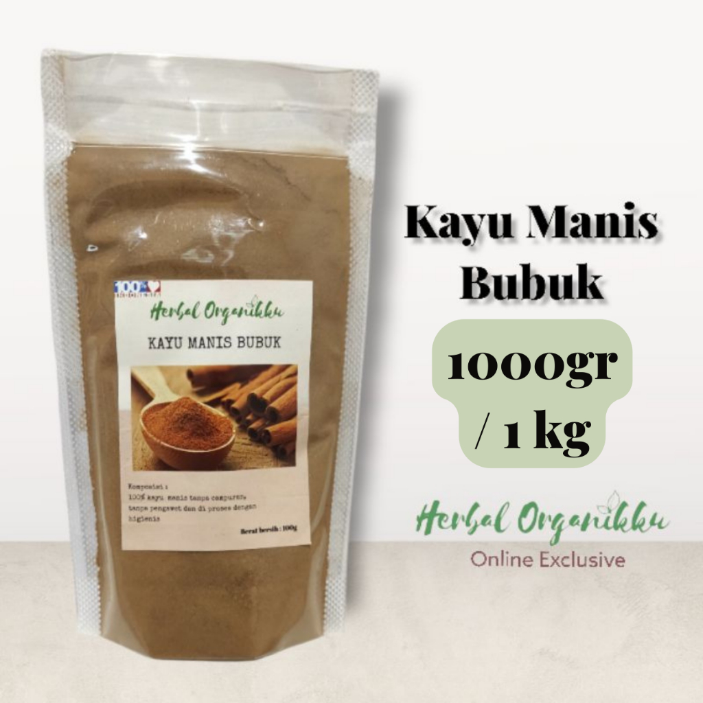 

Kayu Manis Bubuk | Cinnamon Powder 500 & 1000gr(1kg)