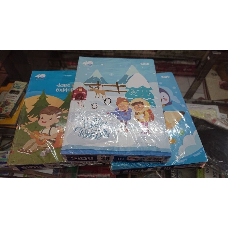 

Buku tulis Sidu sinar dunia 38 lembar 10 pax