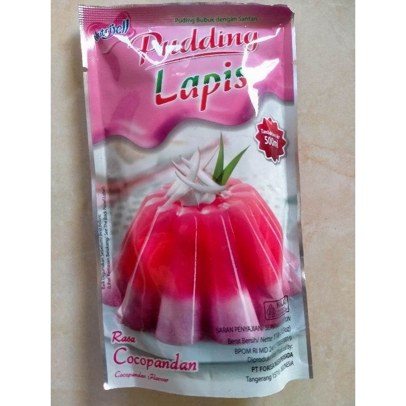 

Pudding Lapis Nutrijell Cocopandan