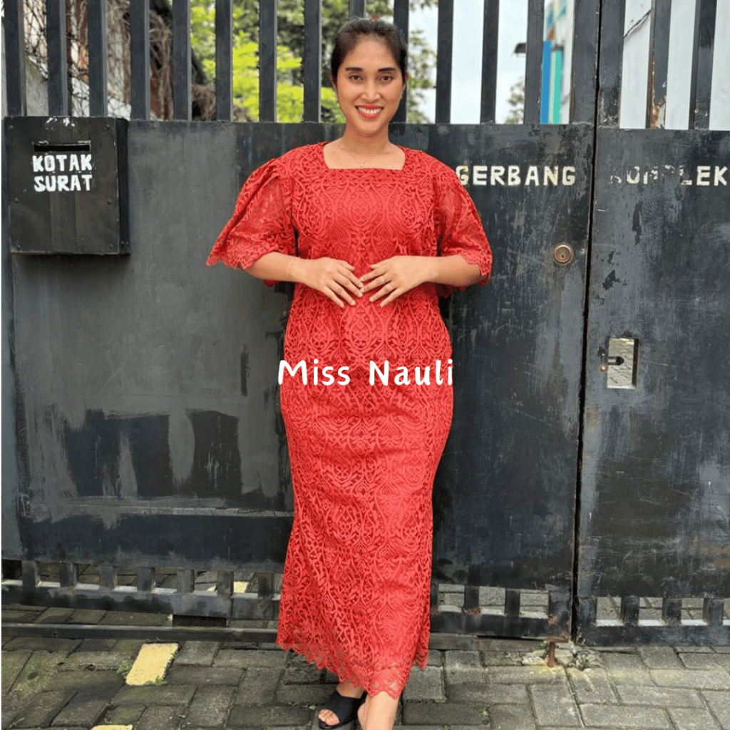 Setelan Kebaya Renda Modern Size XXS s/d 4L