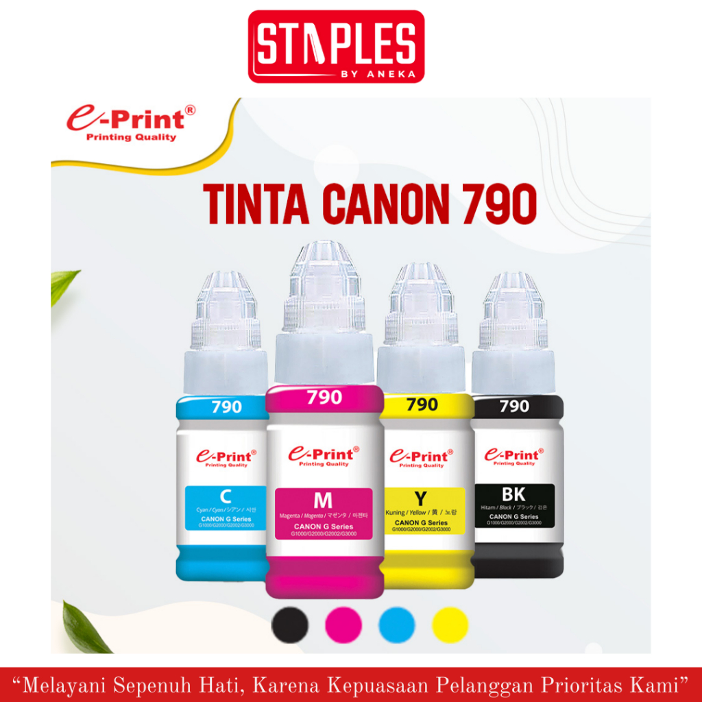 Tinta Canon E-print 790 G-Series / Tinta Printer Canon G Series 790 Compatible e-Print