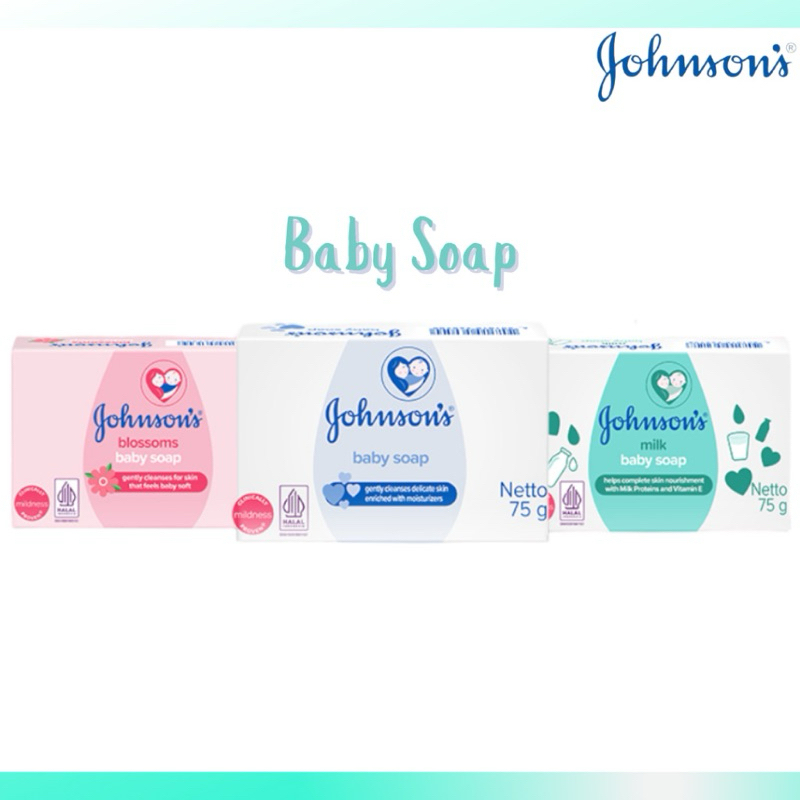 Johnsons Baby Soap 75gr