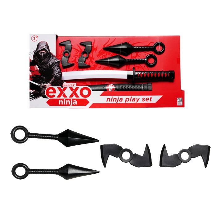 Cruzer Set Exxo Ninja 1 Set Kids Toy Sword