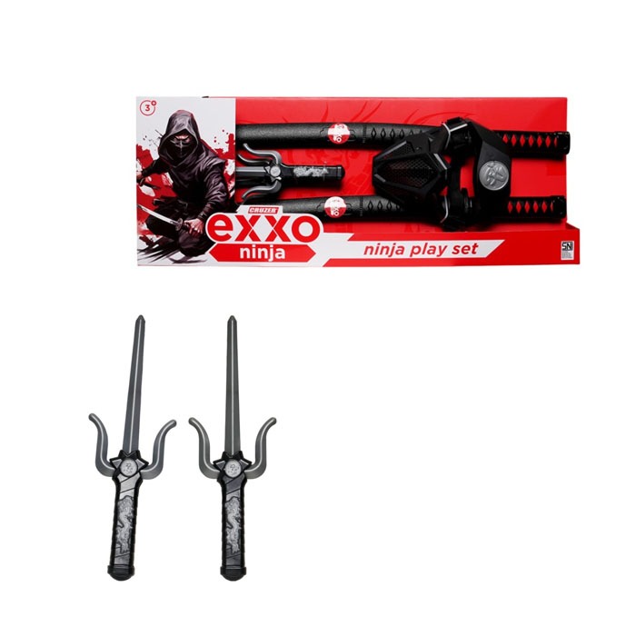 Cruzer Set Exxo Ninja 2 Set Kids Toy Sword