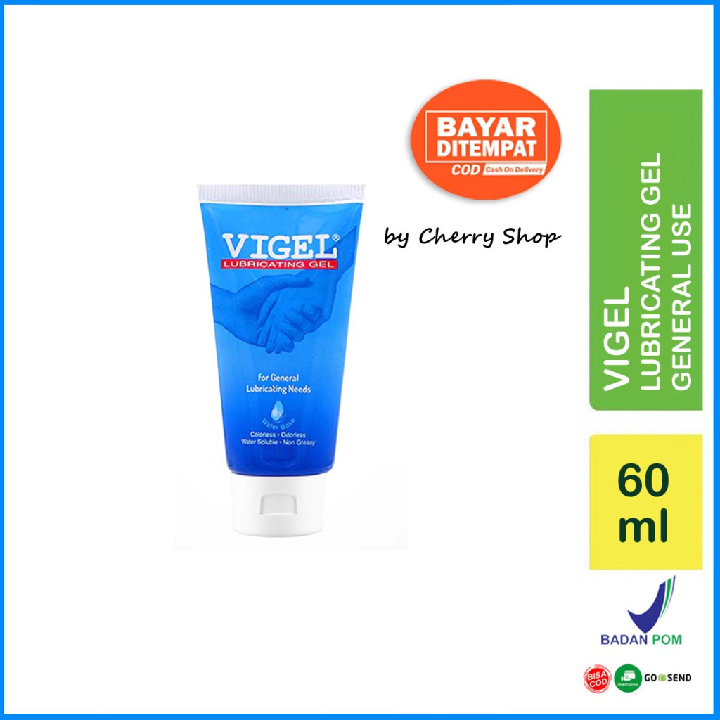 [60ML | BPOM] Lubricant Gel Pelumas Vigel - 60ML 60GR - Pelumas By Cherry Shop