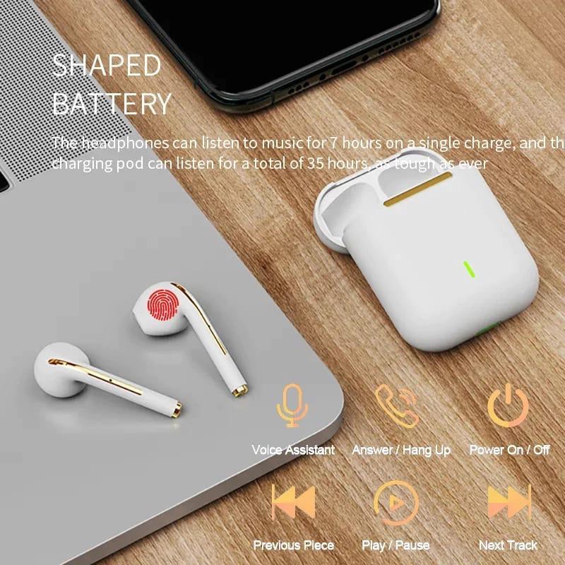 New Tws Wireless Bluetooth Earbuds 5.3 In-Ear Headphones Touch Stereo Headphones J18 Earphone