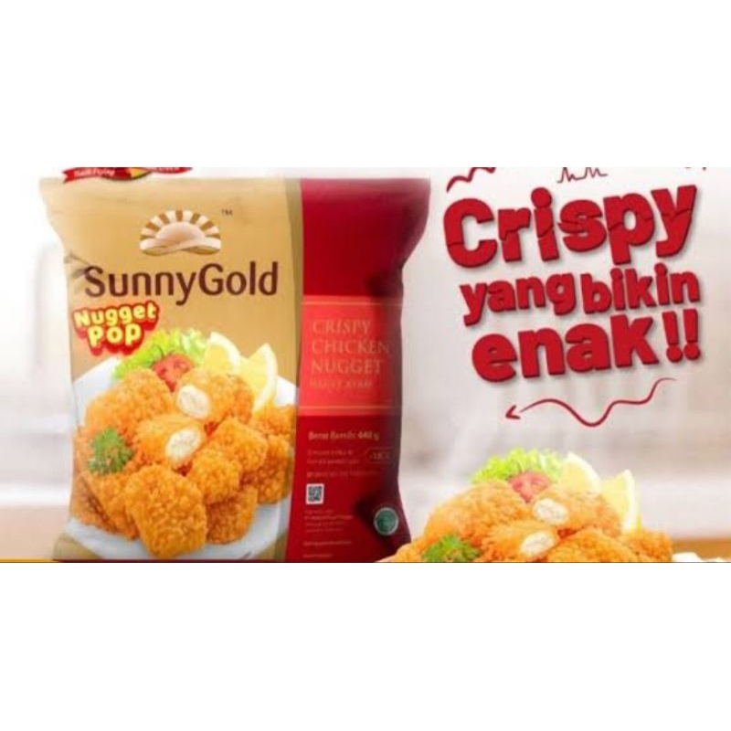 

Sunny gold chicken nugget crunchy pop 440 gram