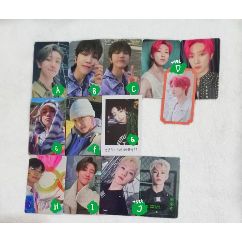 Photocard the8 yzy b yes24 ld sw attacca its be the sun