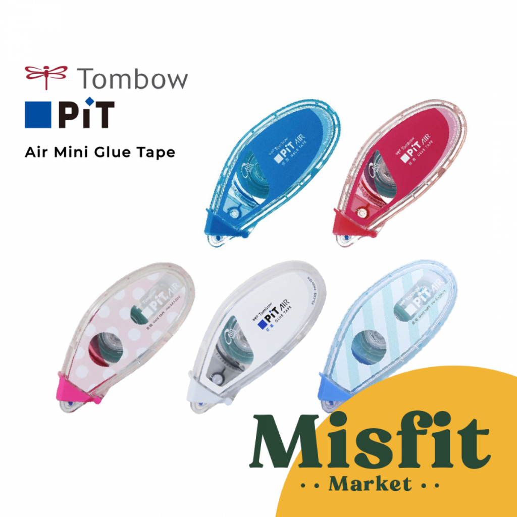 

Tombow PIT PN-EAS PN-CAS Air Mini Glue Tape 6m x10m Lem Pita Isolasi