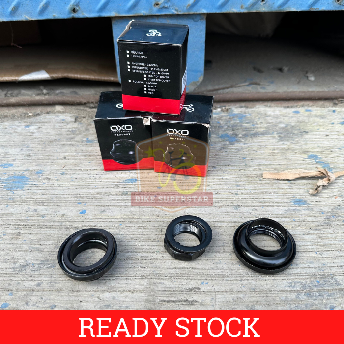 Kom Fork Head Part Set OXO B6 22.2 mm Standar Sepeda BMX Lipat Minion Fixie Gunung MTB