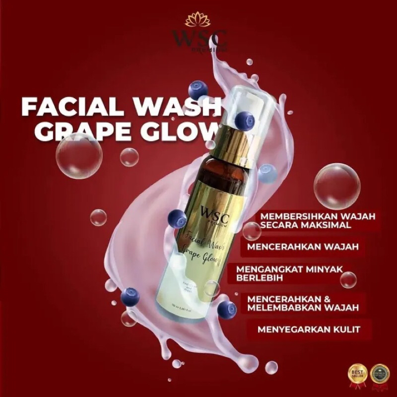 Sabun atau toner wsc organic wscpremium