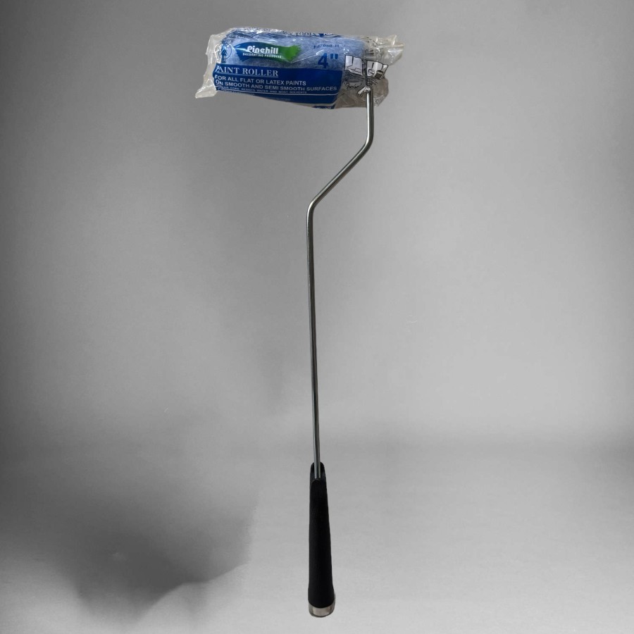 Kuas Rol Kapal Biru Pinehill Tenal / Koas Cat 4 Inch Kecil Mini