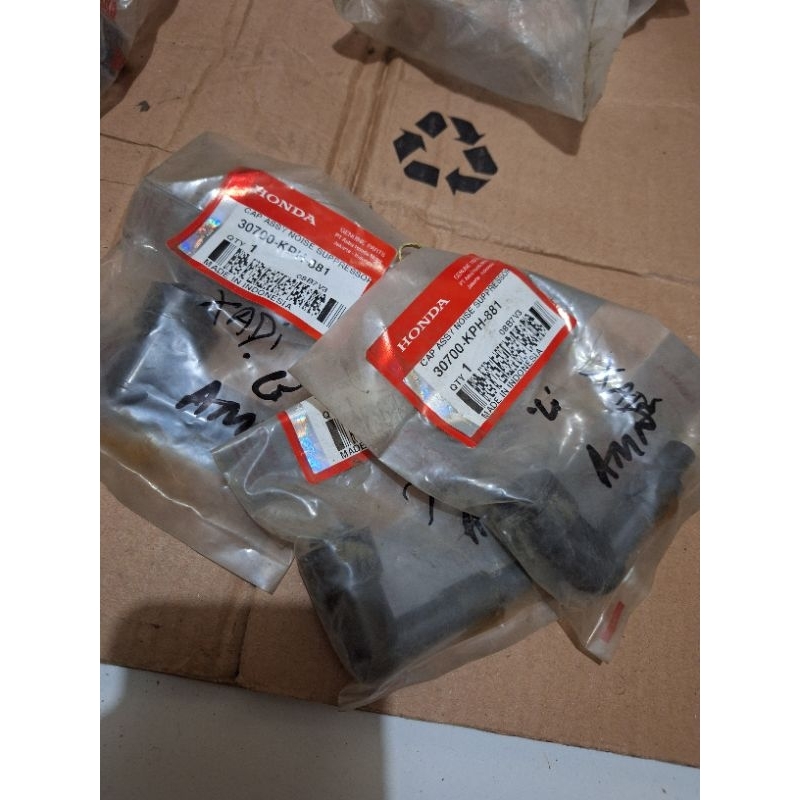 kop busi karisma 125 supra x125 original ahm honda cangklong busi cop busi kph karisma supra x125 or