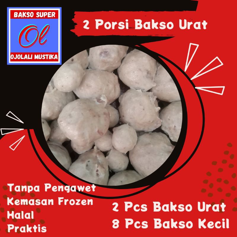 

2 Porsi Bakso Urat