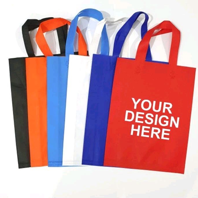 

Tas spunbond lipat samping sablon 1 sisi 1 warna