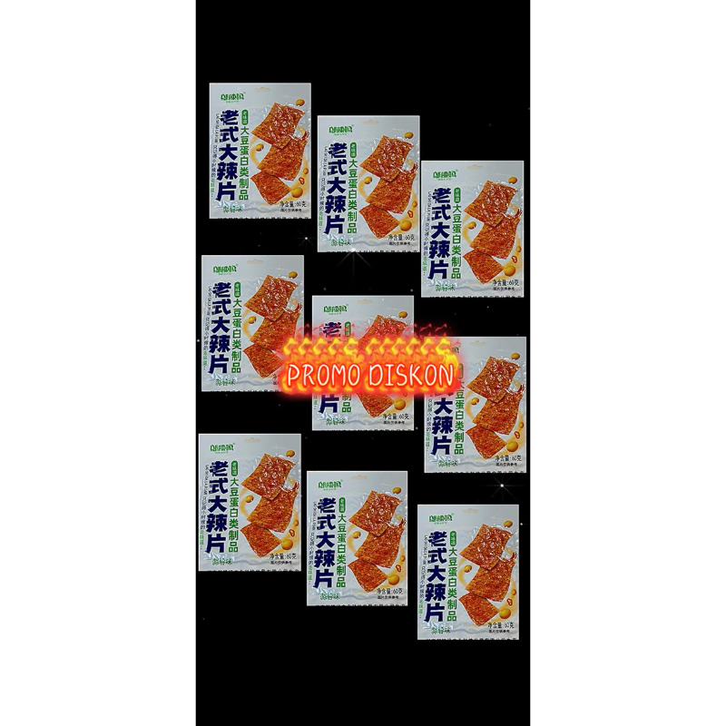 

PROMO 10 pcs DENDENG SPICY GARLIC( 60g)