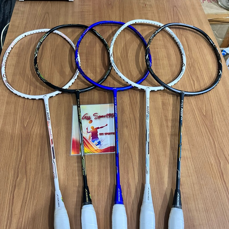RAKET BADMINTON HUNDRED VIPER 9000