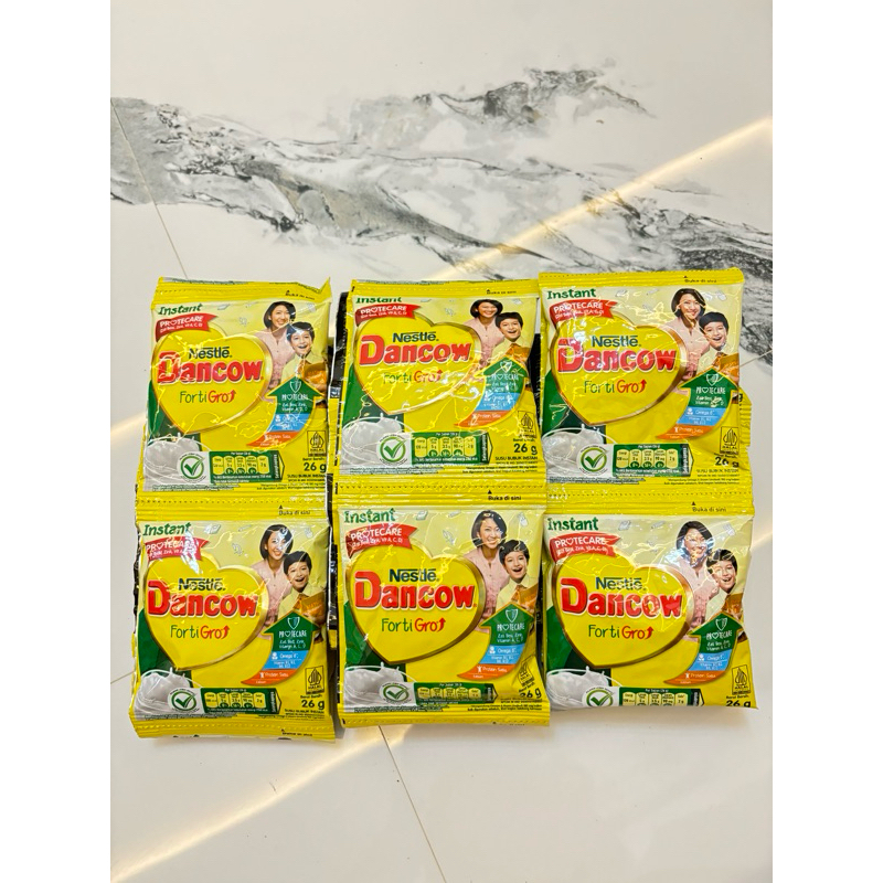 

[3 Renteng isi 30 sachet] Dancow FortiGro 26 Gram