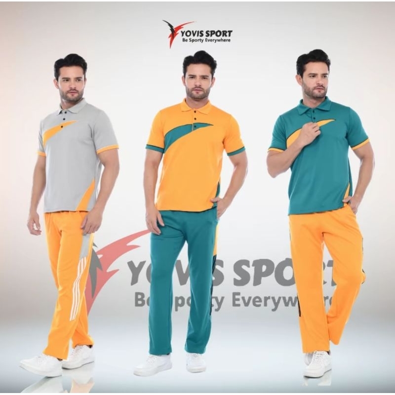 Setelan Olahraga Pria Yovis Sport Original