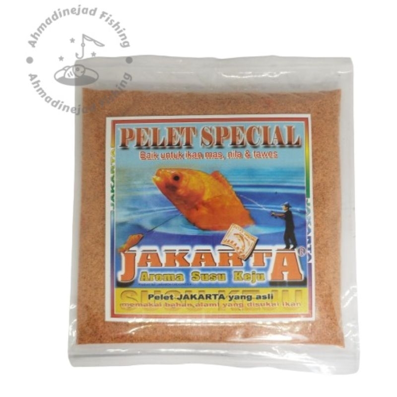Umpan Pelet Special Jakarta Ikan Mas (Merah)