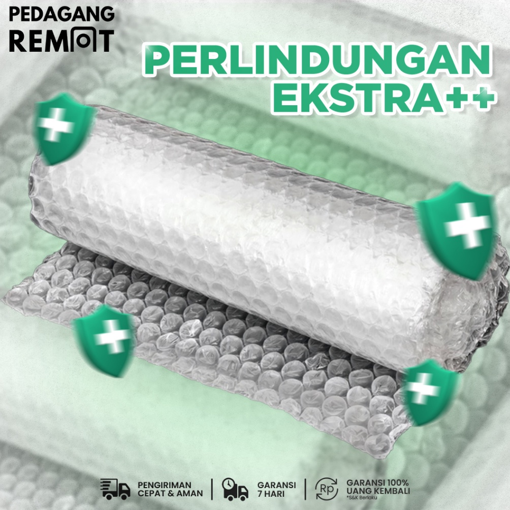 

TERLARISSS Ekstra Plastik Bubble Bubble Wrap Untuk Packing Tambahan Agar Lebih Aman