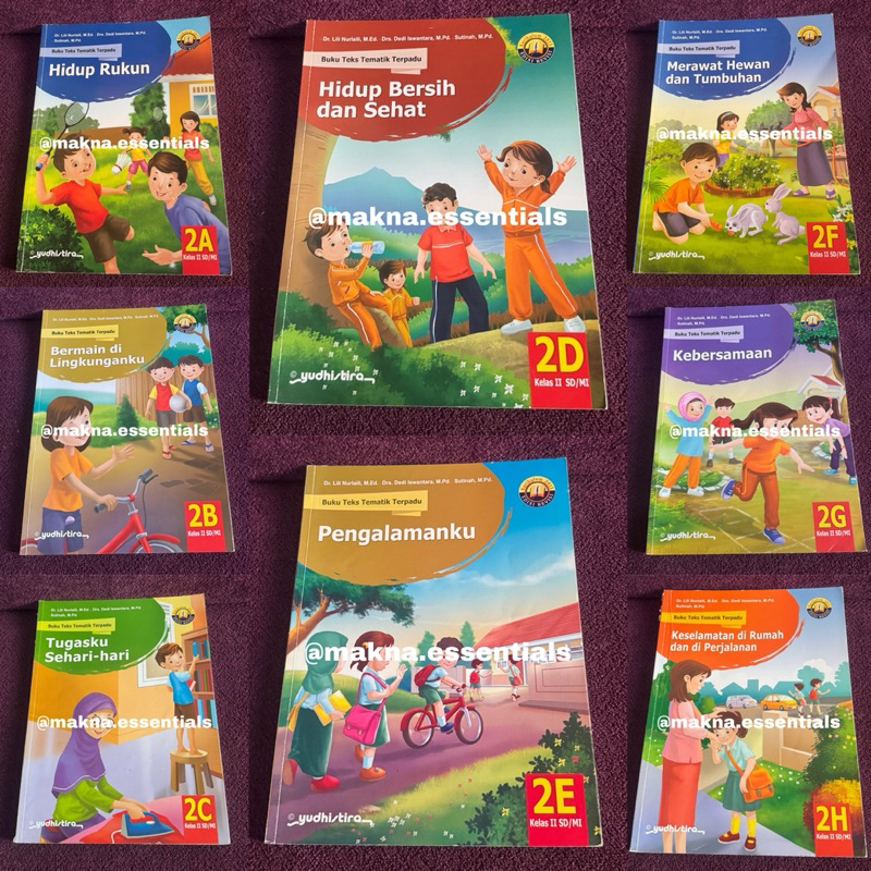 BUKU TEKS TEMATIK TERPADU KELAS 2 YUDHISTIRA