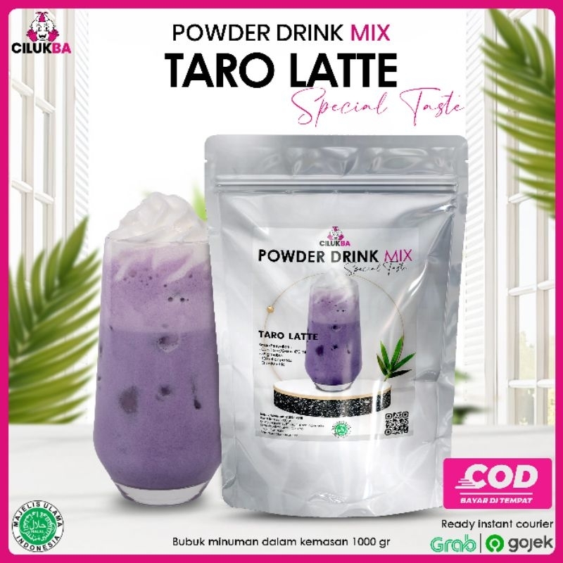 

Bubuk Minuman Instan Rasa Taro Latte 1 kg / Powder Drink Mix