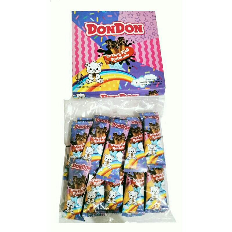 

Dondon Crispy Roll Rainbow Isi 20 Pcs